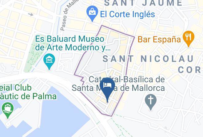 Baleares - Ocho Hotel & Kitchen Maps