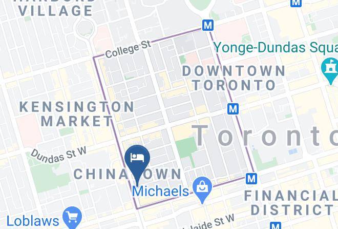Toronto - Hotel Ocho Maps