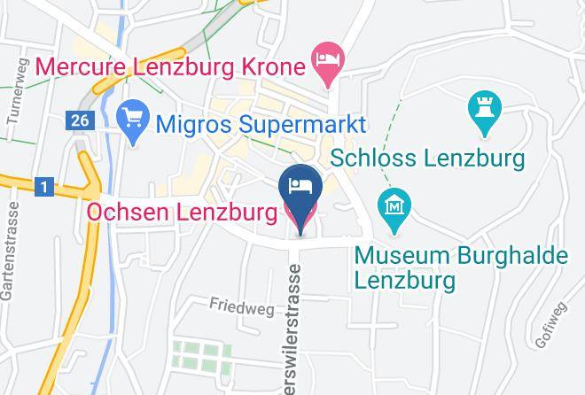 Lenzburg - Ochsen Lenzburg Maps