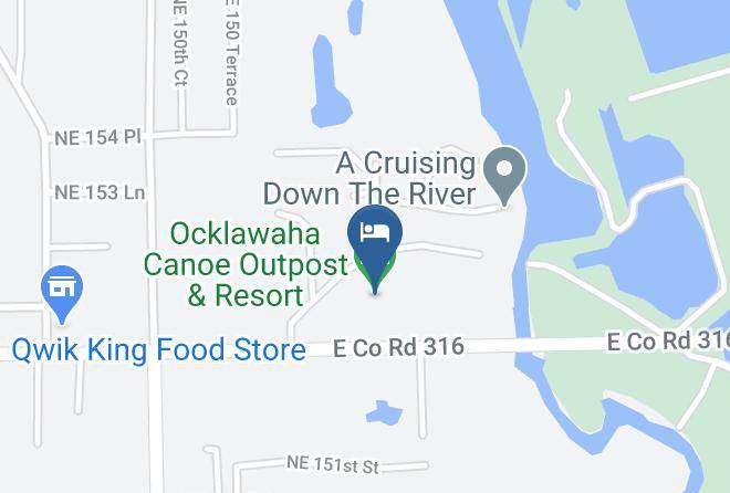 Marion - Ocklawaha Canoe Outpost & Resort Maps