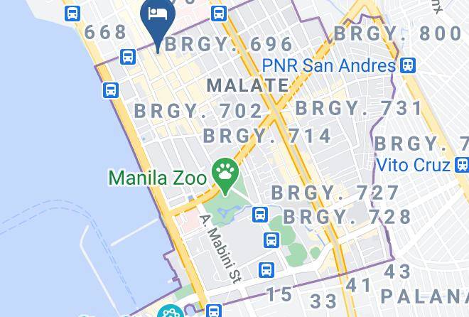 Metro Manila - Octagon Mansion Hotel Maps