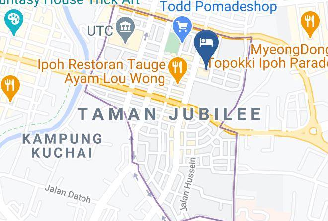 Kinta District - Octagon Premium Ipoh Homestay Maps