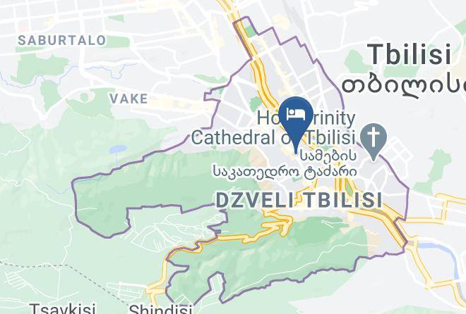 Tbilisi - Octava Boutique Hotel Maps