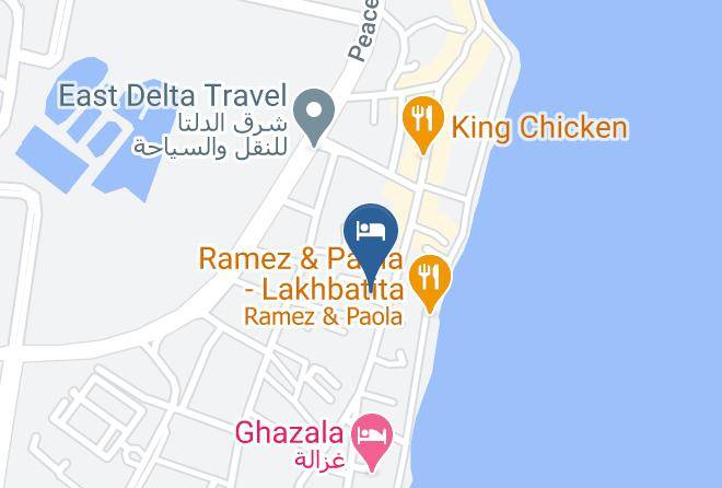 Dahab - Octopus Hotel Dahab Maps