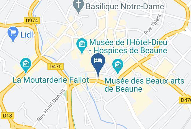 Cote D Or - Octroi Saint Jacques Maps