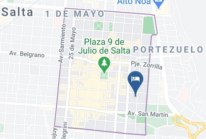 Salta - Ocy Hotel Maps