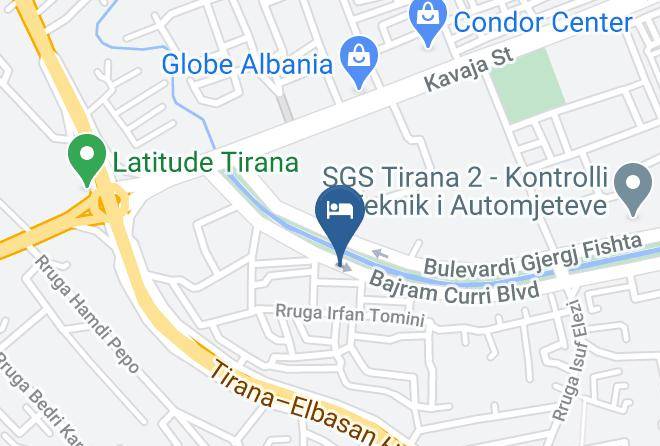Tirana - Oda Hotel Maps