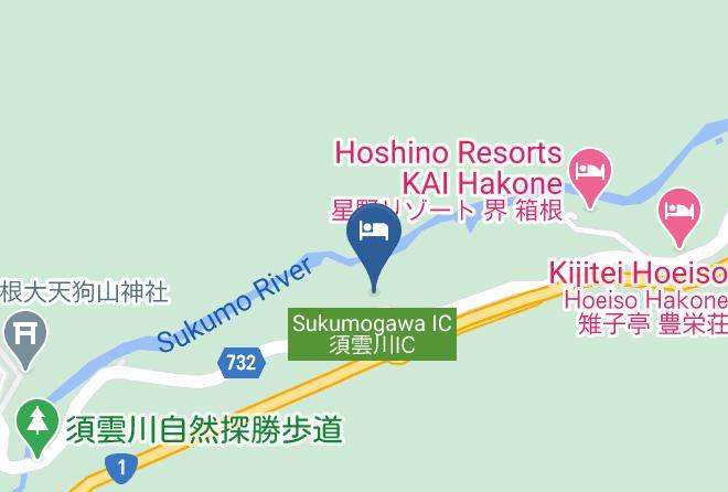 Hakone Townashigarashimo District - Odakyu Hotel Hatsuhana Maps