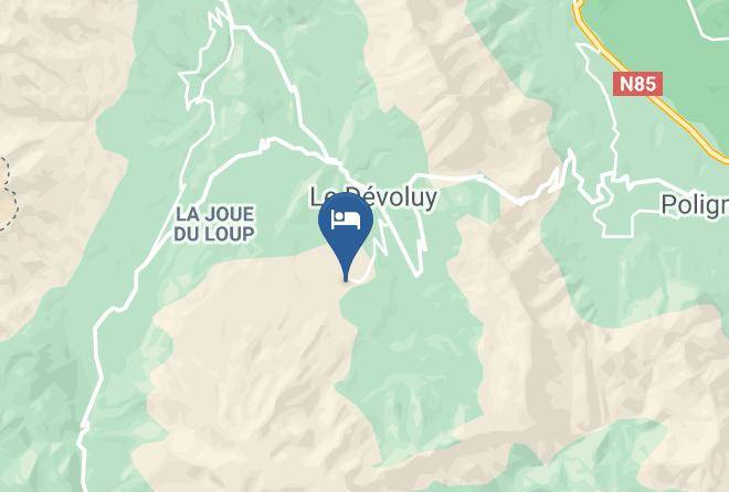Hautes Alpes - Odalys Superdevoluy Maps