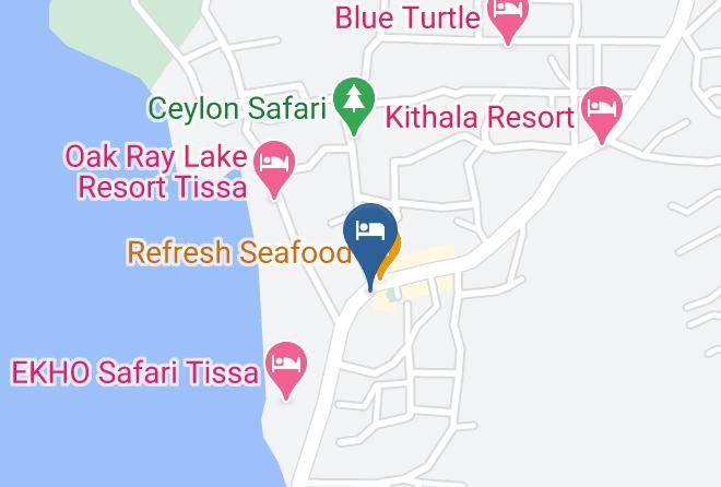Galle - Odara Hotel & Restaurant Maps