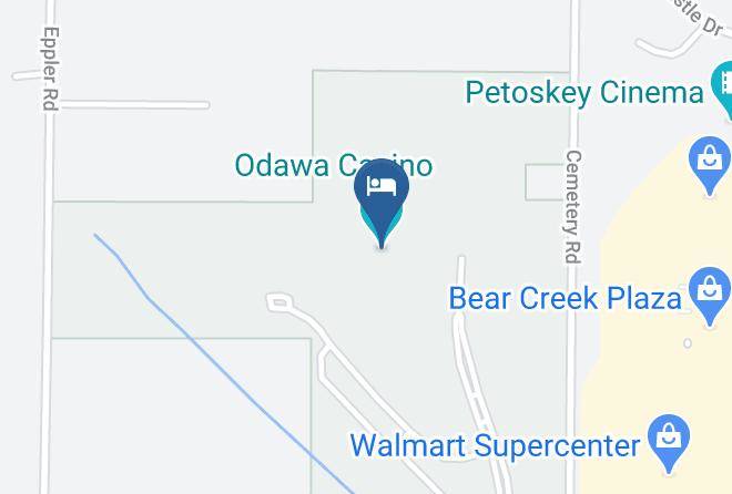 Odawa Casino Map