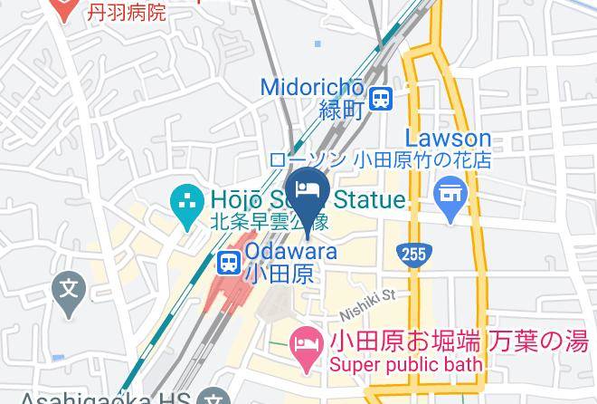 Odawara City - Odawara Terminal Hotel Maps