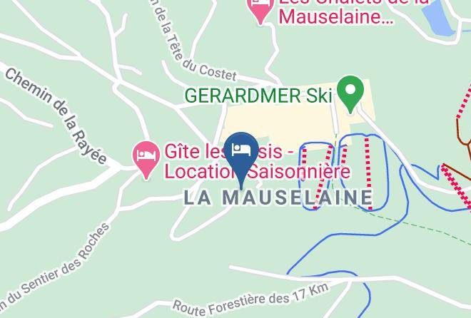 Vosges - Odcvl Le Tremplin De La Mauselaine Maps