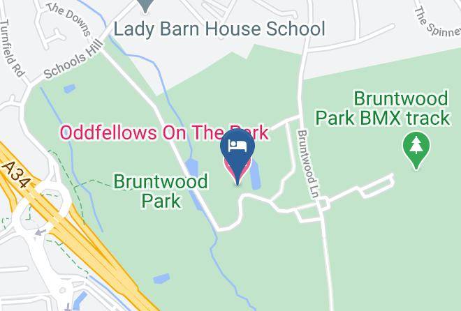 Oddfellows On The Park Map