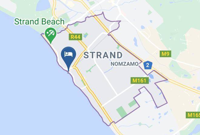 City Of Cape Town - Strand Pavilion Maps
