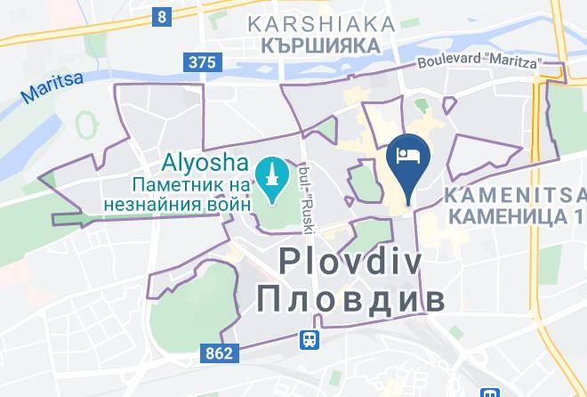 Plovdiv - Hotel Odeon Maps