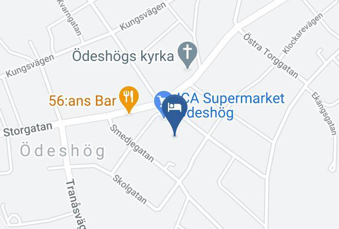 Odeshog - Odeshogs Hotell & Vandrarhem Hb Maps