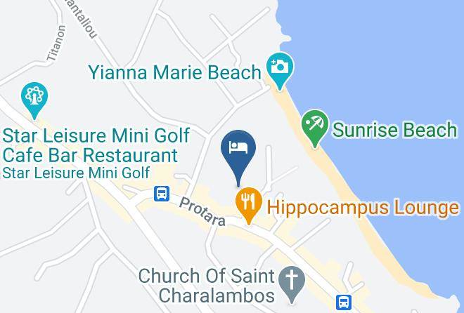 Odessa Beach Hotel Map