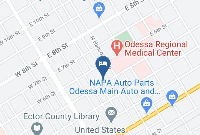Ector - Odessa Marriott Hotel & Conference Center Maps