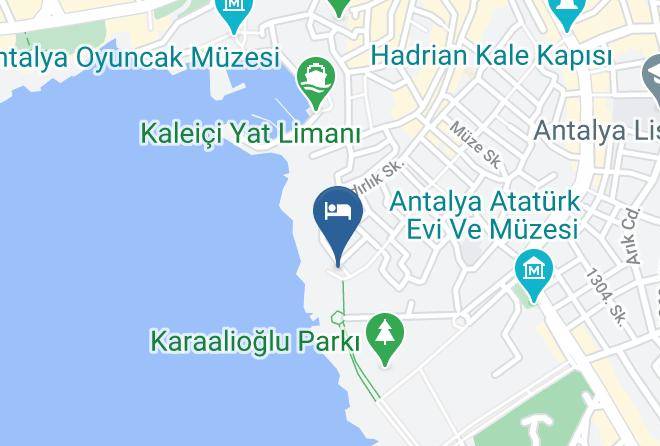 Muratpasa - Odile Hotel & Restaurant Maps