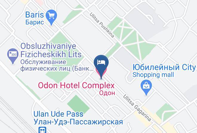 Ulan Ude - Odon Hotel Complex Maps