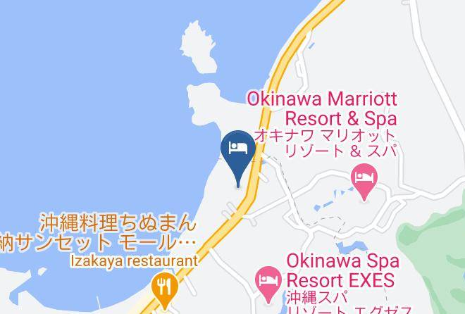 Onna Vil Kunigami District - Odysis Onna Resort Hotel Maps
