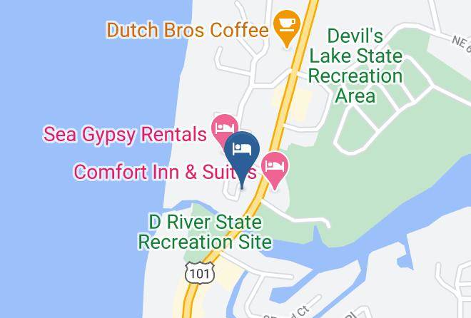 Lincoln - Shearwater Inn Maps