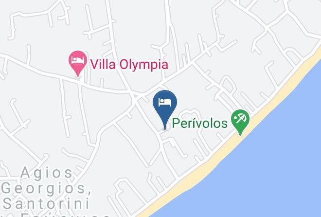 Thira - Odysseas Hotel Maps