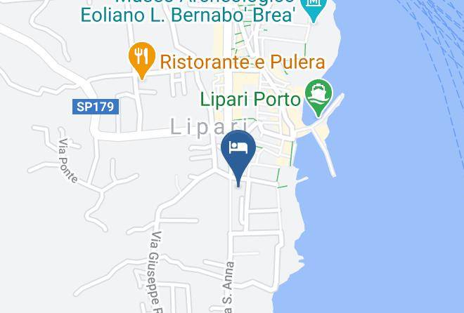 Messina - Odysseus Hotel Lipari Maps