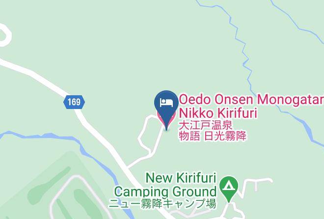 Nikko City - Oedo Onsen Monogatari Nikko Kirifuri Maps