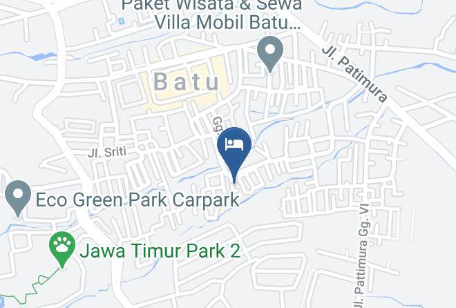 Kota Batu - Oemah Arma Rinjani Batu Maps