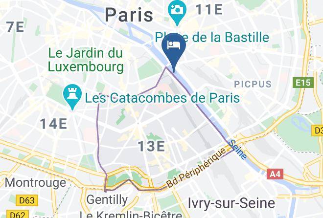 Paris - Off Paris Seine Maps