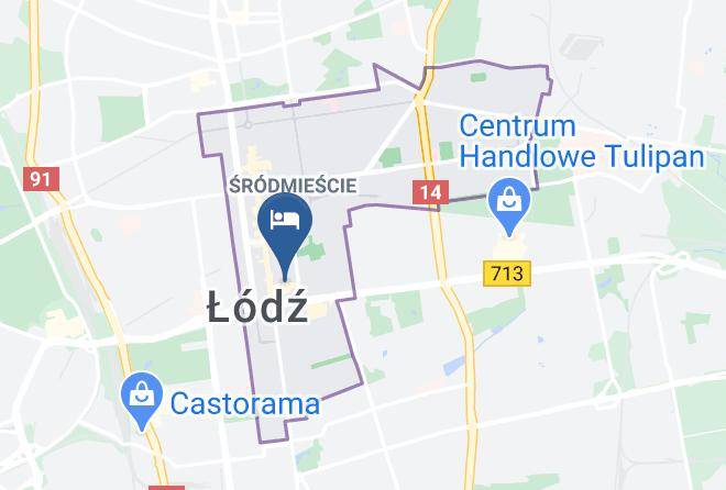 Lodz - Off Piotrkowska Maps