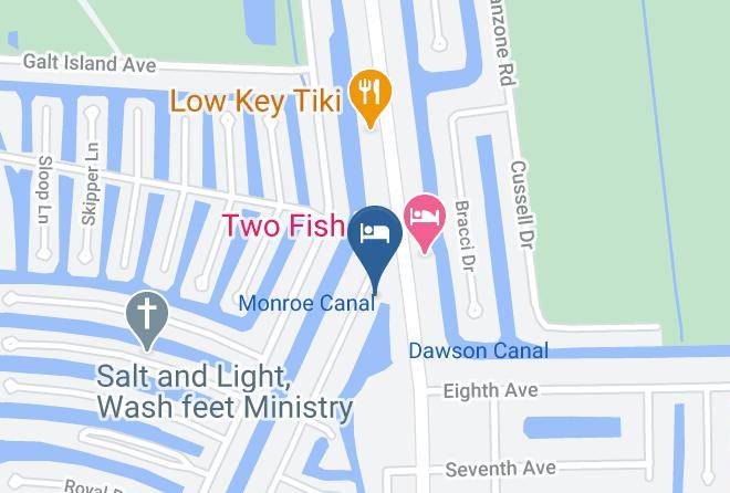 Lee - Off The Charts Inn & Out Island Resort Maps