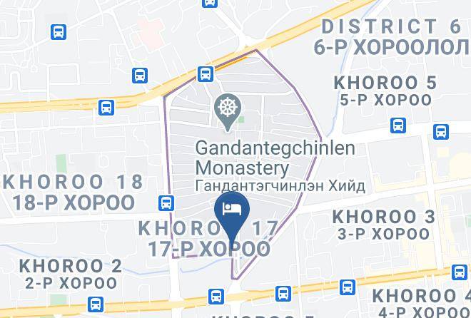 Ulaanbaatar - Office Hotel Maps