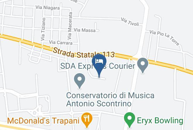 Trapani - Arbaria Hotel Maps