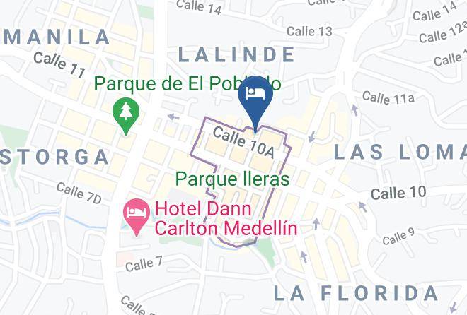 Medellin - Oficinas Click Clack Hotel Maps