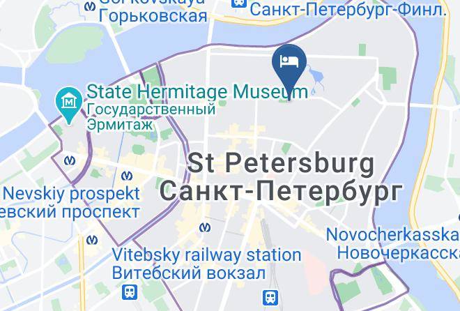 Saint Petersburg - Ofizersky Poludomik Maps