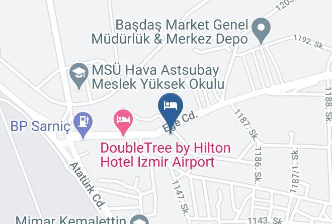 Gaziemir - Ofuro World Hotel Spa Maps