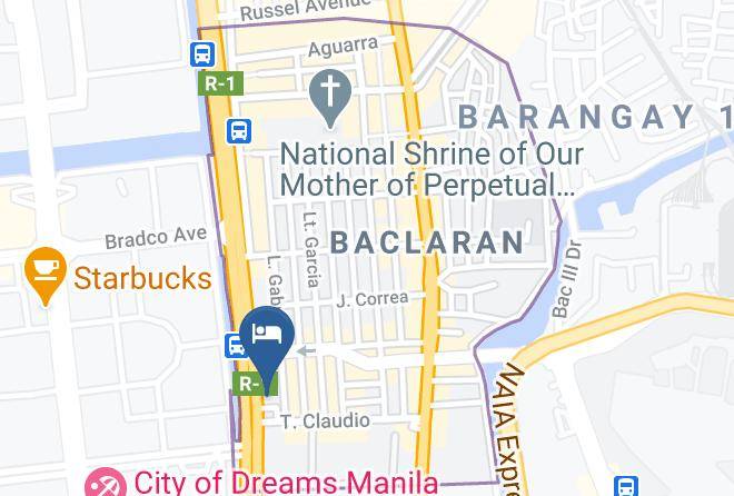 Metro Manila - Ofw Hotel Manila Crowne Bay Maps