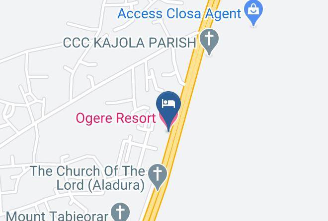 Ikenne - Ogere Resort Maps