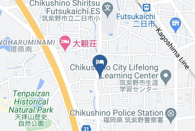 Chikushino City - Ogiya Inn Maps