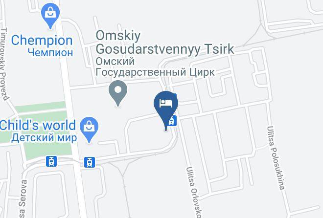 Omsk - Ogni Manezha Maps