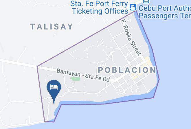 Cebu - Ogtong Cave Resort Maps