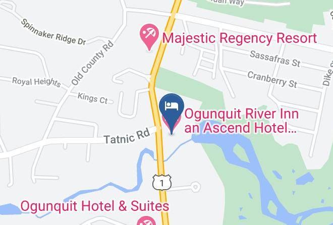 York - Ogunquit River Inn An Ascend Hotel Collection Member Maps