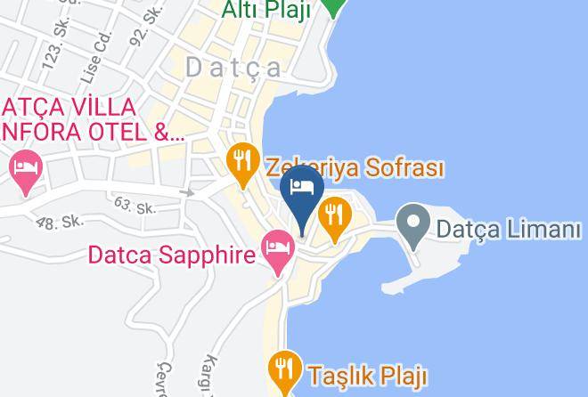 Datca - Oguz Otel Maps
