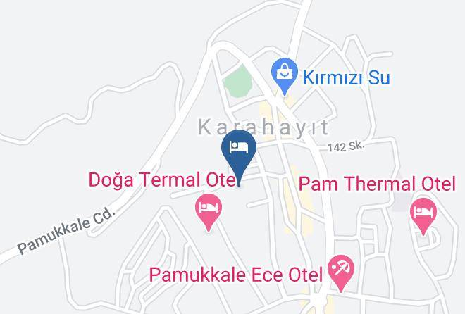 Pamukkale - Oguz Pansiyon Maps