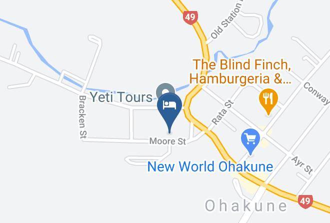Ruapehu - Ohakune Central Backpackers & Cabins Maps