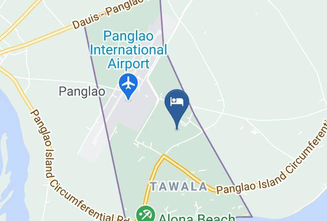 Ohana Panglao Resort Map