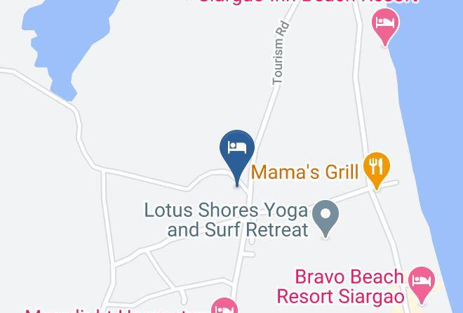 Ohana Resort Siargao Map